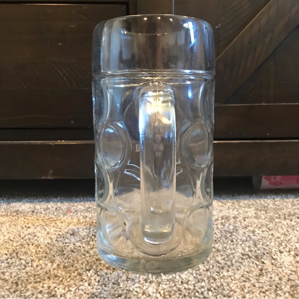 Lowenbrau 1 Litre large dimpled beer stein - Picture 8 of 9
